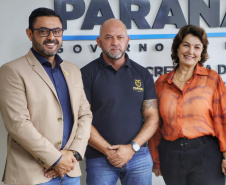 Secretário Hudson recebe deputada Cristina Silvestri e vereador Professor Pablo de Almeida