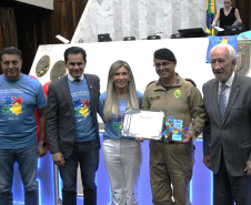 PMPR é homenageada na Assembleia Legislativa do Paraná pelo trabalho voltado às pessoas com TEA
