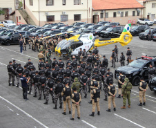 Polícia Militar do Paraná deflagra operação de reforço tático em Curitiba