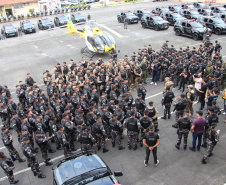 Polícia Militar do Paraná deflagra operação de reforço tático em Curitiba