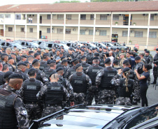 Polícia Militar do Paraná deflagra operação de reforço tático em Curitiba