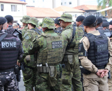 Polícia Militar do Paraná deflagra operação de reforço tático em Curitiba