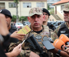 Polícia Militar do Paraná deflagra operação de reforço tático em Curitiba