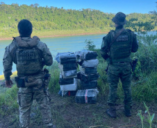 PMPR apreende meia tonelada de droga durante Operação Protetor de Fronteiras e Divisas