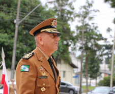 Polícia Militar do Paraná realiza solenidade alusiva a Tiradentes na Academia do Guatupê