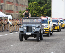 Polícia Militar do Paraná realiza solenidade alusiva a Tiradentes na Academia do Guatupê