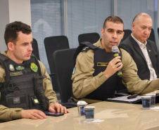 Sesp promove reunião de planejamento da  Operação Cidade Segura na região Oeste e Sudoeste 