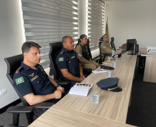 PMPR e Guarda Municipal de Curitiba alinham estratégias para reforçar Operação Centro Seguro