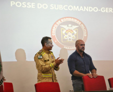 Coronel Emmanuel assume como subcomandante-geral do CBMPR