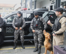 Sesp promove visita de servidores à sede da PMPR
