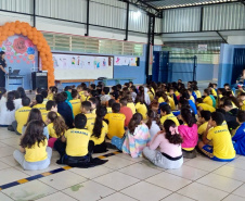 PCPR realiza palestra sobre prevenção da violência e proteção infantil em Icaraíma