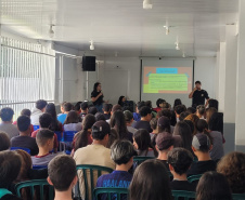PCPR realiza palestras sobre prevenção à violência sexual para adolescentes em Araucária