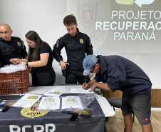 PCPR recupera e devolve mais de 100 celulares roubados ou furtados em Cascavel
