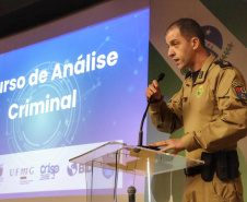 Curso de Análise Crimes para os gestores de segurança pública no Estado do Paraná