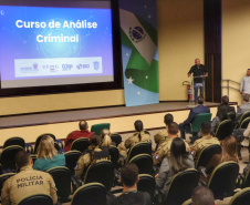 Curso de Análise Crimes para os gestores de segurança pública no Estado do Paraná
