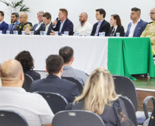 Secretário Hudson participa de reunião da ASSOMEC em Colombo