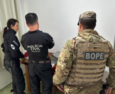 PCPR e PMPR deflagram operação para prender suspeito de atentado a bomba em Curitiba