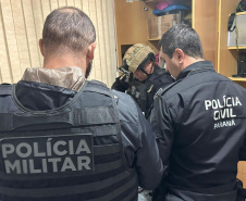 PCPR e PMPR deflagram operação para prender suspeito de atentado a bomba em Curitiba