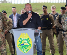PMPR realiza solenidade que marca troca de comando do BOPE