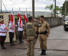PMPR realiza solenidade que marca troca de comando do BOPE
