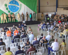 Solenidade em Curitiba marca passagem de comando do BPMOA