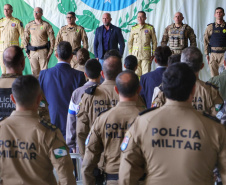 Solenidade em Curitiba marca passagem de comando do BPMOA