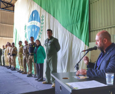 Solenidade em Curitiba marca passagem de comando do BPMOA