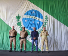 Solenidade em Curitiba marca passagem de comando do BPMOA