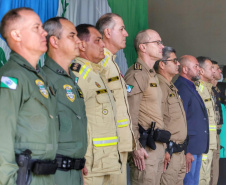 Solenidade em Curitiba marca passagem de comando do BPMOA