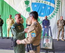Solenidade em Curitiba marca passagem de comando do BPMOA