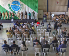 Solenidade em Curitiba marca passagem de comando do BPMOA