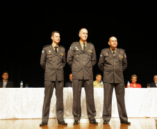 CBMPR realiza troca de comando do 2°CRBM e do 3°BBM de Londrina