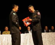 CBMPR realiza troca de comando do 2°CRBM e do 3°BBM de Londrina