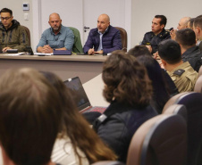 Secretário da Segurança participa de reunião para planejar Cidade Segura em Guarapuava 
