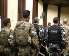 PCPR promove nova edição de curso que forma policiais para grupos de elite