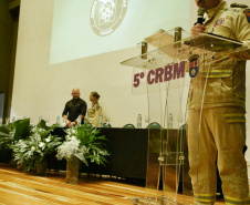 CBMPR Inaugura 5º CRBM  e Passagem de comando do 2º BBM, em Ponta Grossa
