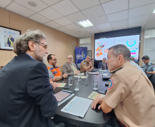 CBMPR participou de reunião sobre certificação internacional de grupo de resgate 