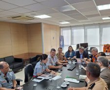 CBMPR participou de reunião sobre certificação internacional de grupo de resgate 