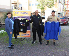 Policiais paratletas recebem incentivo esportivo com apoio da PMPR e da Cruzada Cosme e Damião 