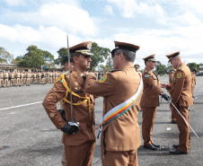 Medalha Coronel Sarmento: secretários e autoridades recebem honraria da PMPR