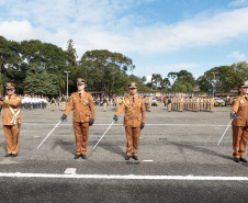 Medalha Coronel Sarmento: secretários e autoridades recebem honraria da PMPR