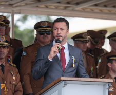 Medalha Coronel Sarmento: secretários e autoridades recebem honraria da PMPR