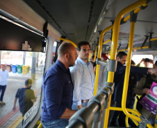 Projeto Mulher Segura é reforçado com ação no transporte coletivo de Londrina