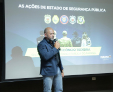 Secretário da Segurança Pública ministra palestra sobre segurança pública em Londrina 