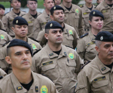 Solenidade marca início do Curso de Habilitação de Oficiais Especialistas da PMPR