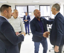 Secretário Hudson se reúne com secretário da Administração e da Previdência Luizão Goulart