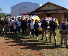 PMPR promove ação preventiva durante a Semana Estadual da Mulher do Campo em Londrina 