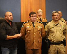 PMPR promove solenidade que marca passagem de comando no 6° CRPM