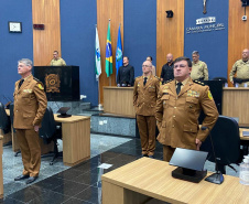 PMPR promove solenidade que marca passagem de comando no 6° CRPM