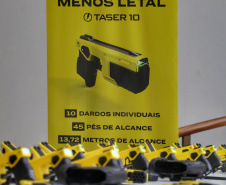 Com tecnologia de última geração, Paraná entrega 1,4 mil armas não letais para as polícias